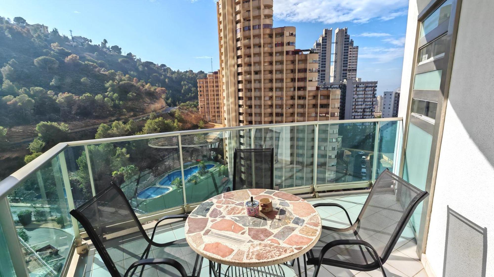 Skyline 5 Apartment With Private Balcony And Nice Views Benidorm Extérieur photo